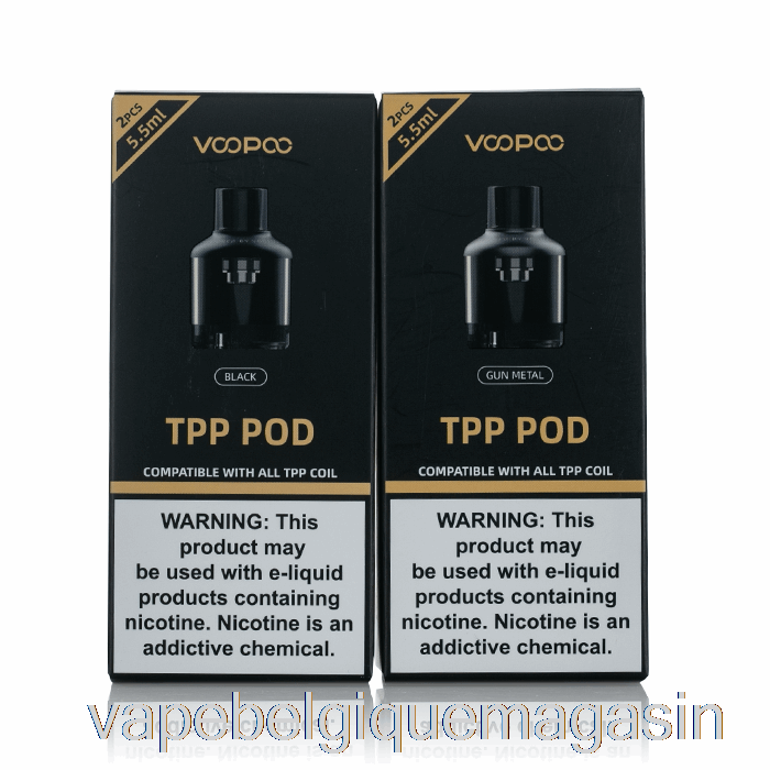 Vape Juice Voopoo Tpp Dosettes De Remplacement Argent